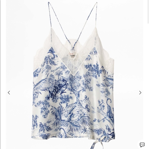 Zadig & Voltaire Tops - NWT HTF Zadig & Voltaire Silk Chris Camisole